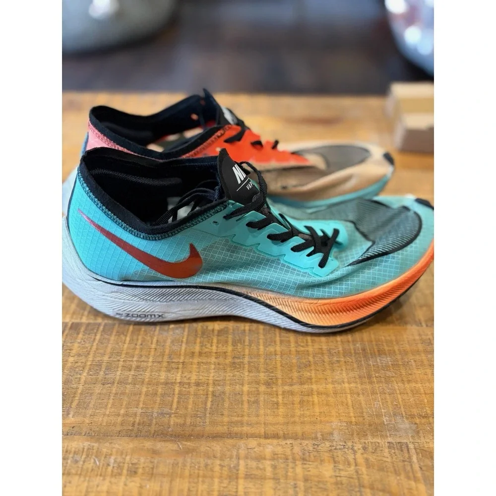Nike ZoomX VaporFly Next% Ekiden Aurora Crimson CD4553-300 Mens 11 Running Shoes
